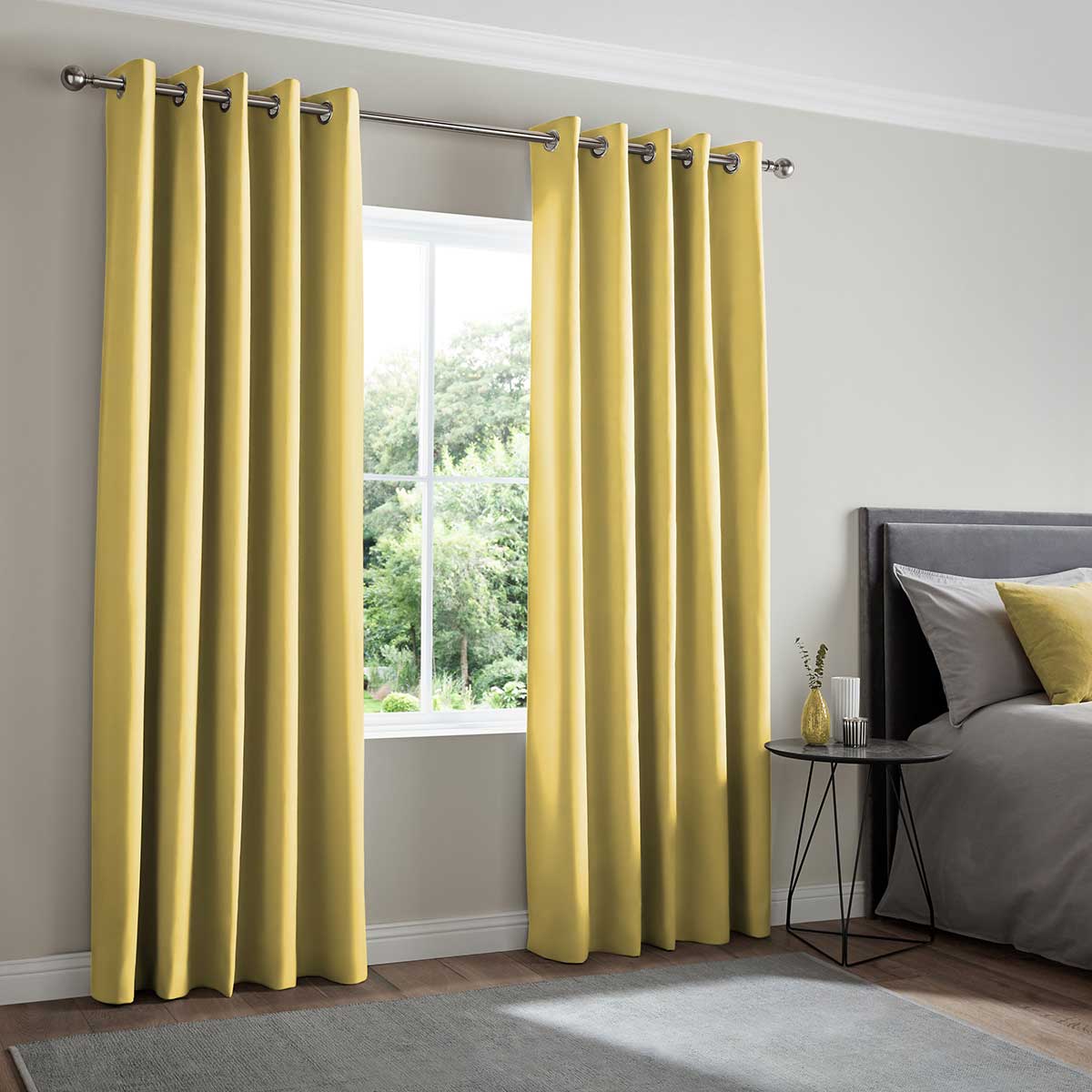 Austin Ochre Curtain Austin Ochre Curtain