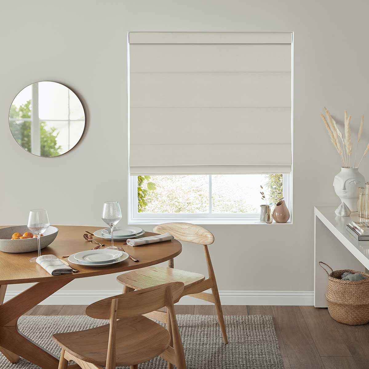 Denver Cream Roman Blind Denver Cream Roman Blind