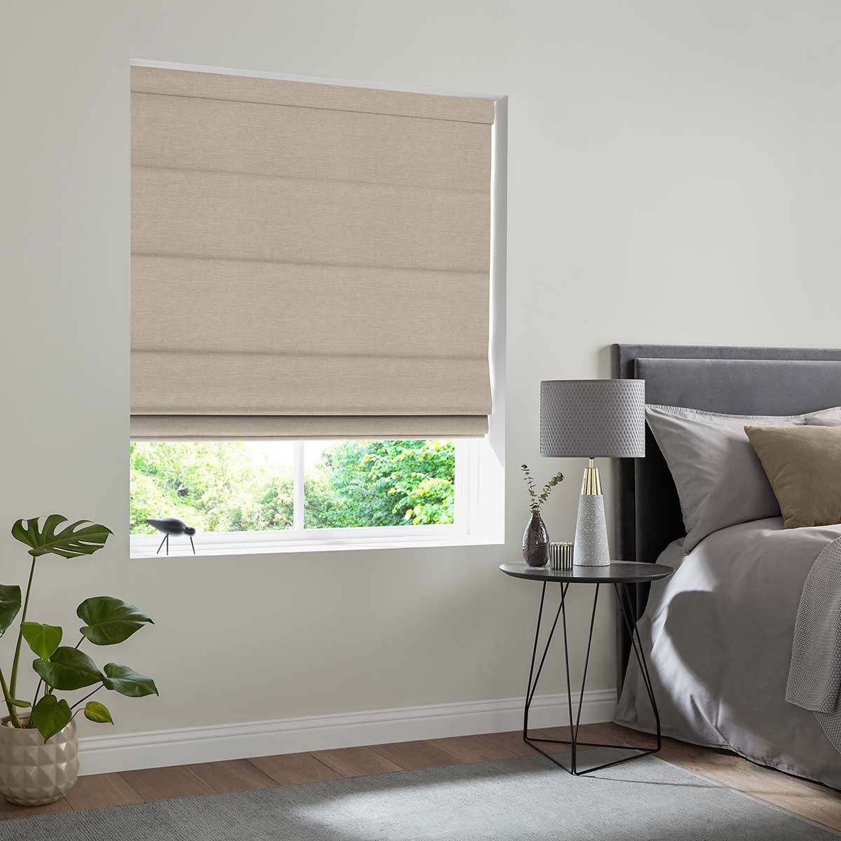 Boston Wheat Roman Blind Boston Wheat Roman Blind