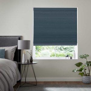 Atlanta Teal Roman Blind