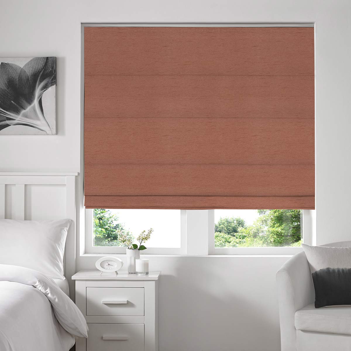 Albany Rust Roman Blind Albany Rust Roman Blind