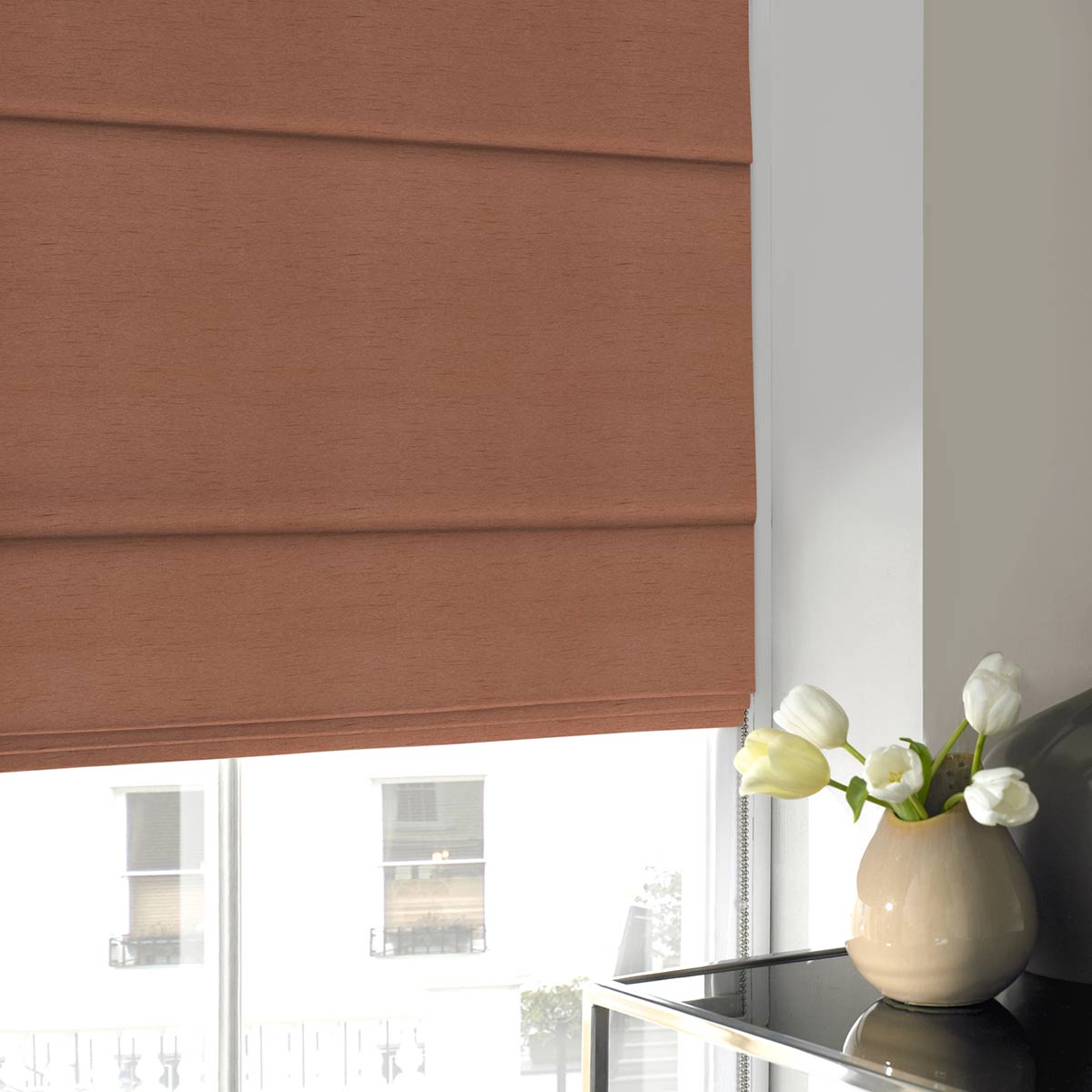 Albany Rust Roman Blind Albany Rust Roman Blind