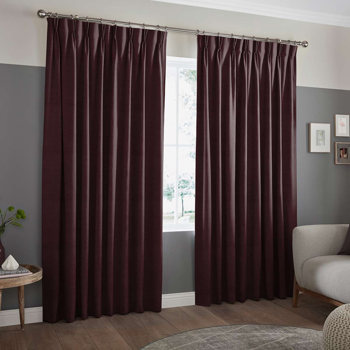 Albany Claret Curtain Albany Claret Curtain