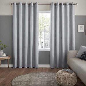 Albany Silver Curtain
