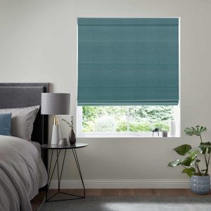 Boston Peacock Roman Blind