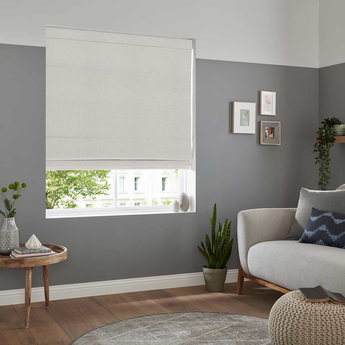 Boston Oyster Roman Blind Boston Oyster Roman Blind