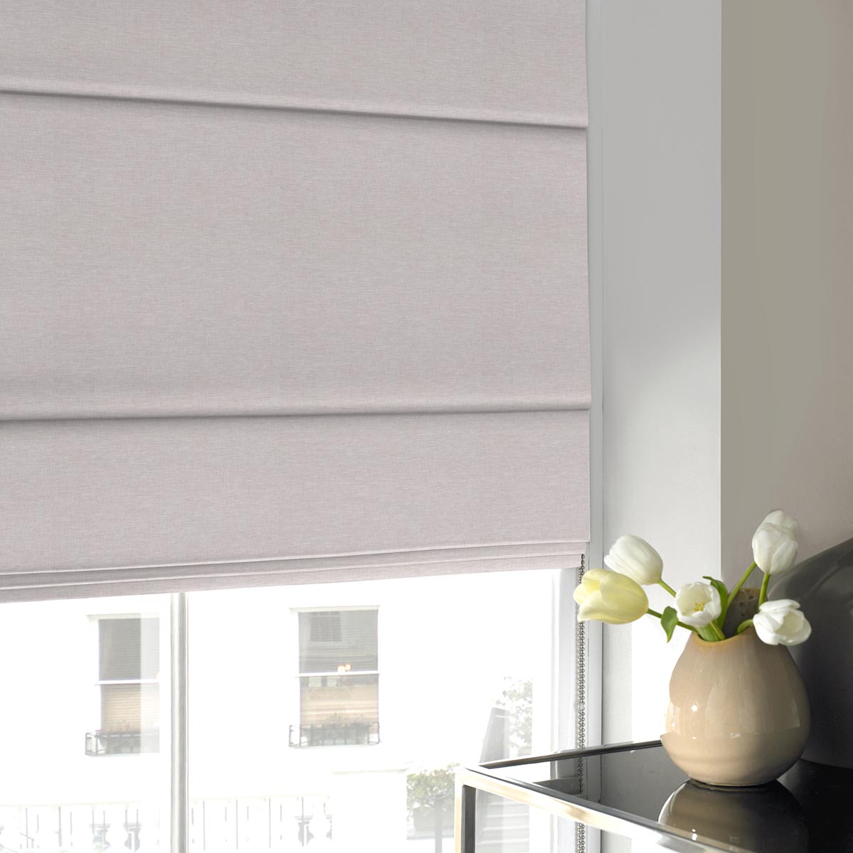 Boston Mauve Roman Blind Boston Mauve Roman Blind
