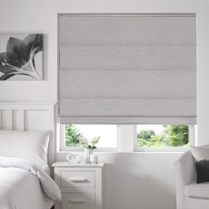 Boston Fog Roman Blind