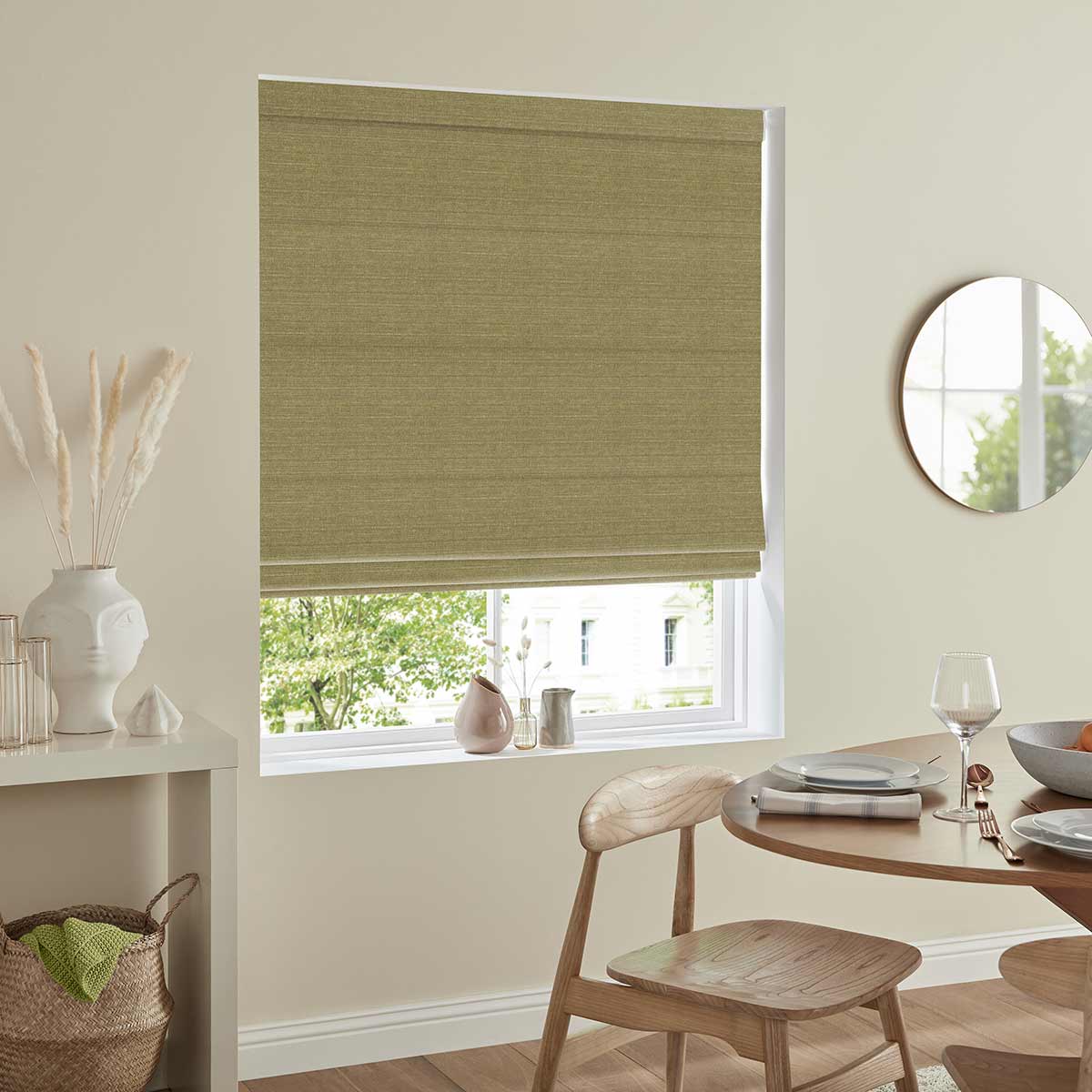 Vegas Olive Roman Blind Vegas Olive Roman Blind