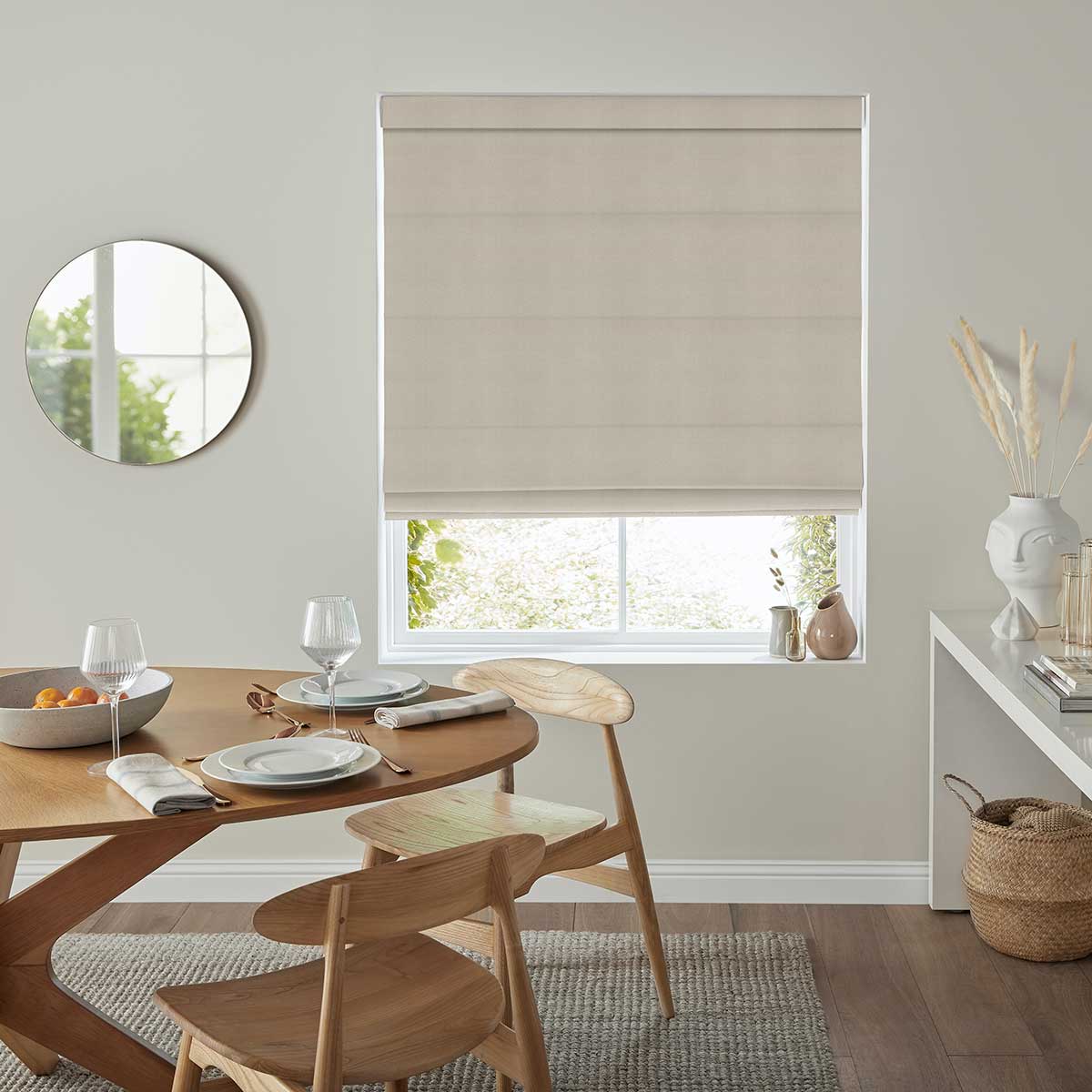 Orlando Truffle Roman Blind Orlando Truffle Roman Blind