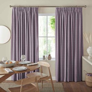 Hamish Mulberry Curtain