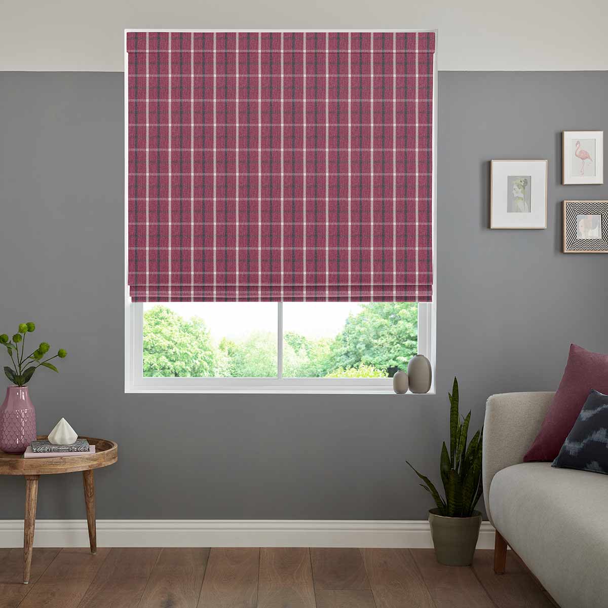 Hamish Vintage Roman Blind Hamish Vintage Roman Blind