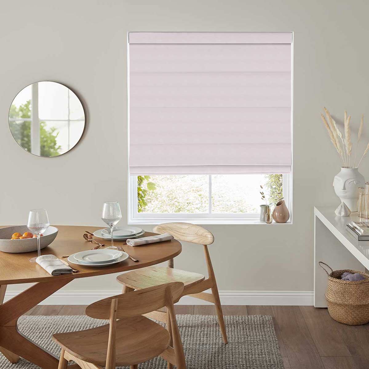 Angeles Shell Roman Blind Angeles Shell Roman Blind