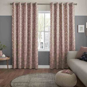 Highclere Claret Curtain