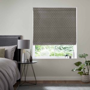 Marilyn Graphite Roman Blind