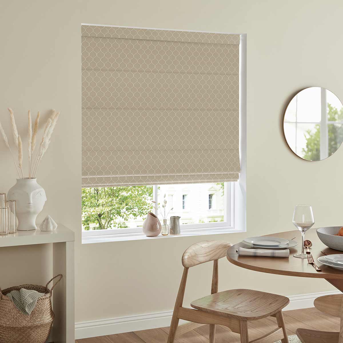 Marilyn Taupe Roman Blind Marilyn Taupe Roman Blind