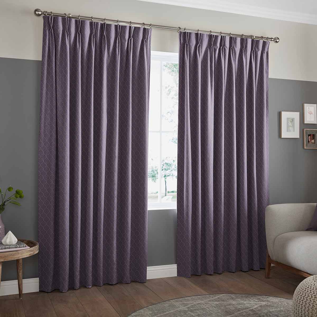 Marilyn Amethyst Curtain Marilyn Amethyst Curtain