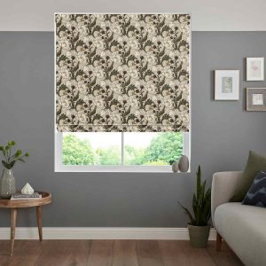 Warwick Plum Roman Blind