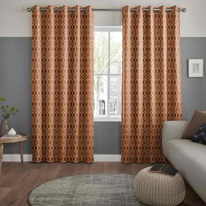 Intrepid Terracotta Curtain