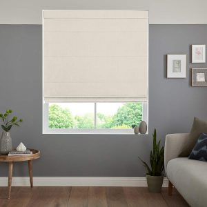 Giselle Ivory Roman Blind