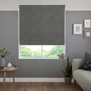 Angeles Slate Roman Blind