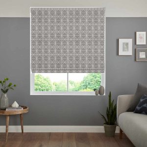 Icarus Silver Roman Blind