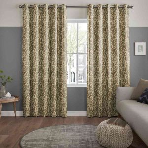 Austen Ochre Curtain