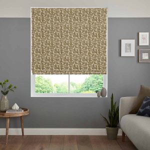Austen Ochre Roman Blind