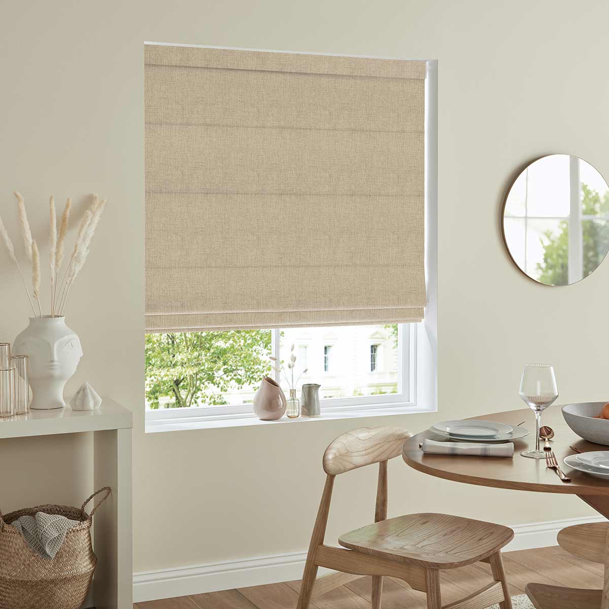 Diego Linen Roman Blind Diego Linen Roman Blind
