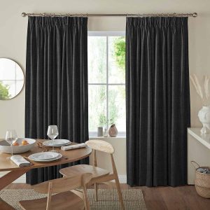 Diego Charcoal Curtain