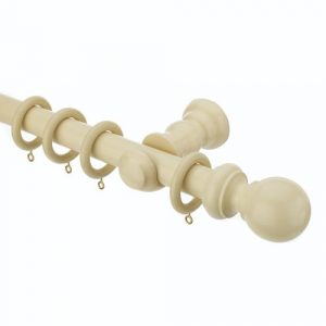 Woodline 28mm Cream Complete Pole
