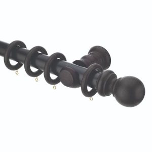 Woodline 35mm Black Complete Pole