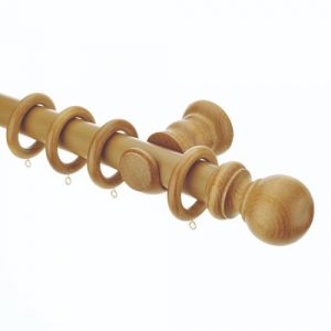 Woodline 35mm Light Oak Complete Pole