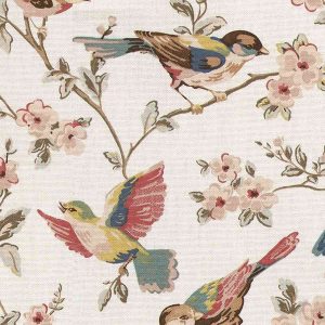 British Birds Pastels Cushion Cover