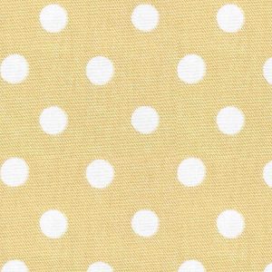 Button Spot Yellow Roman Blind