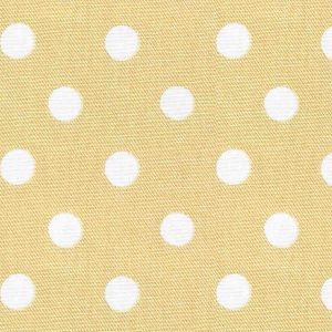 Button Spot Yellow Cushion Cover