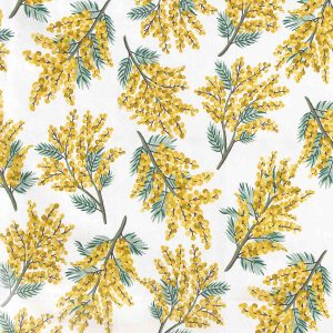 Mimosa Flower Citrine Roman Blind