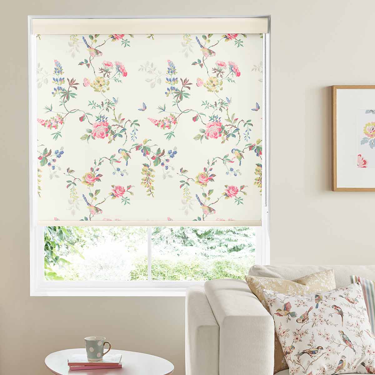 Birds & Roses Multi Roller Blind