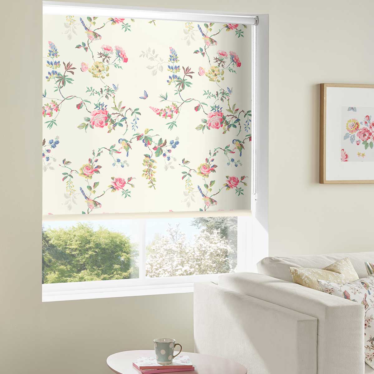 Cath Kidston Birds and Roses Multi Roller Blind Cath Kidston Birds and Roses Multi Roller Blind