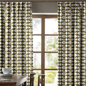 Oval Flower Seagrass Curtain