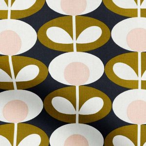 Oval Flower Seagrass Cushion Cover