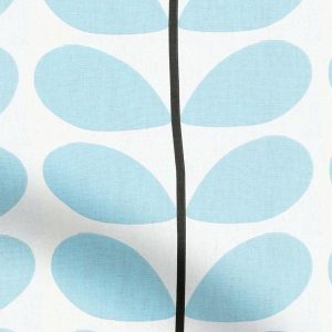 Two Colour Stem Powder Blue Cushion Cover