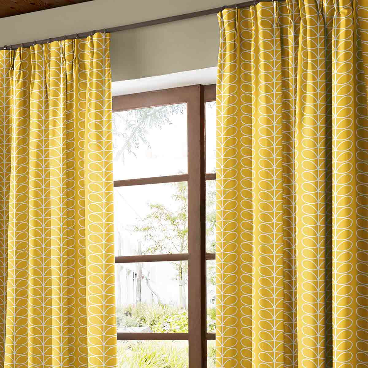 Linear Stem Dandelion Curtain Linear Stem Dandelion Curtain