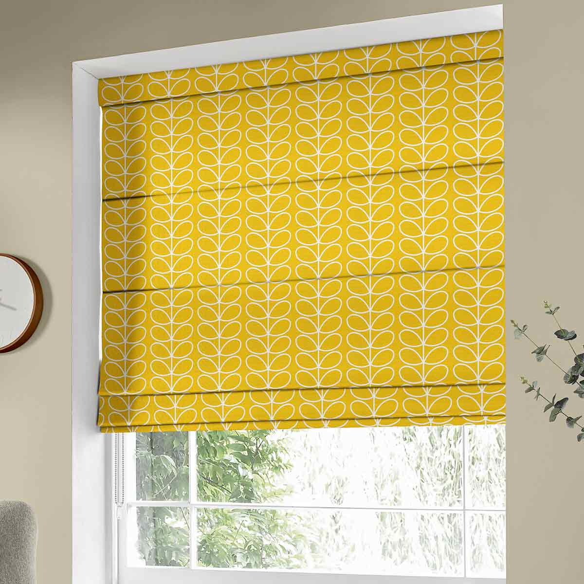Linear Stem Dandelion Roman Blind Linear Stem Dandelion Roman Blind