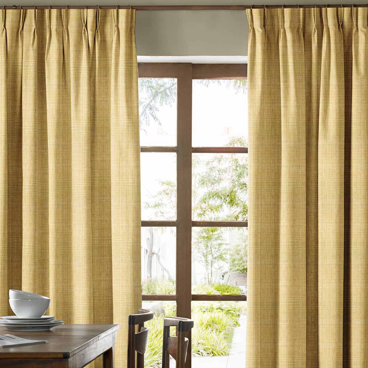 Scribble Olive Curtain Scribble Olive Curtain