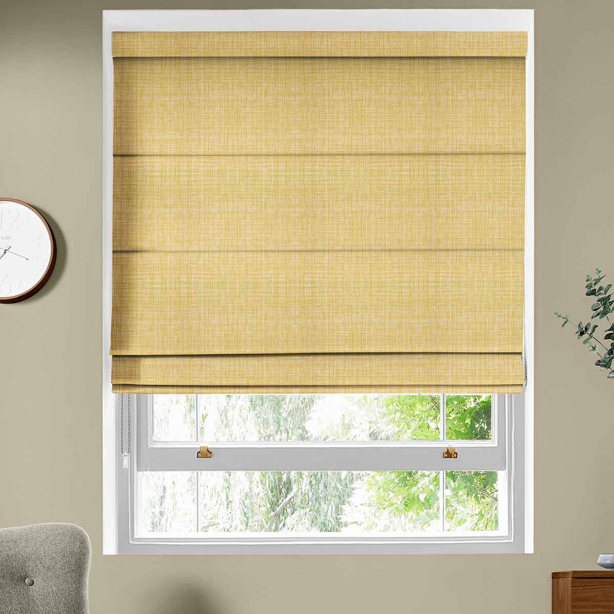 Scribble Olive Roman Blind Scribble Olive Roman Blind
