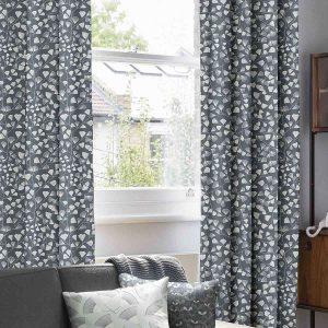 Fern Night Frost Curtain