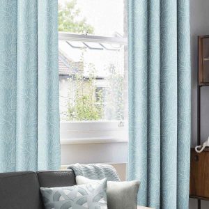 Laurus China Blue Curtain