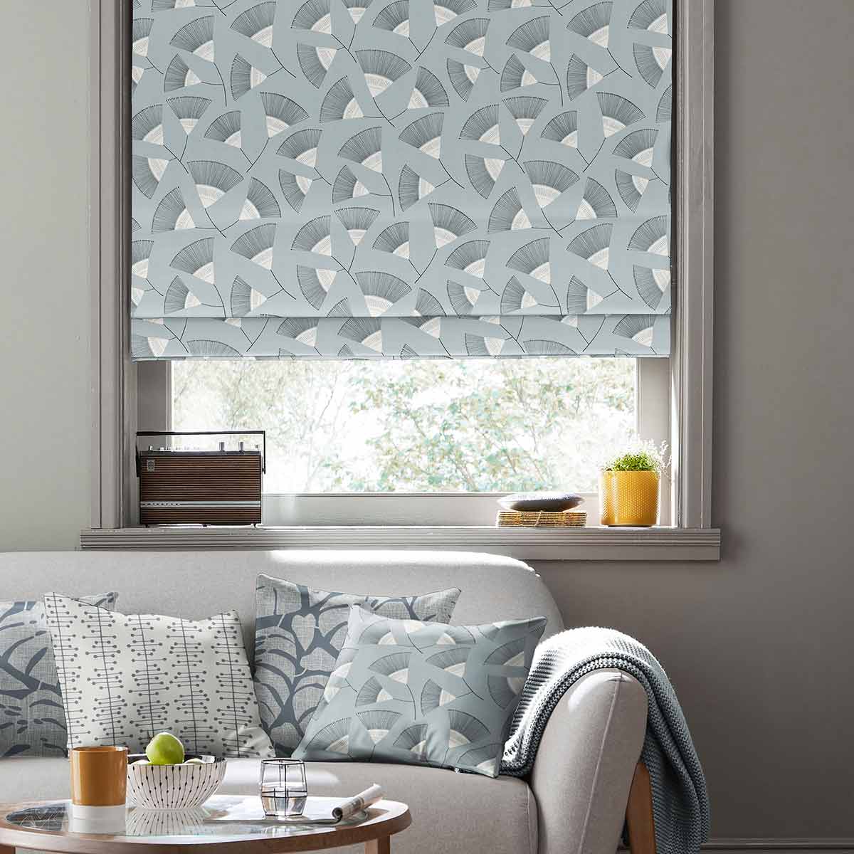 Persia Silversea Roman Blind Persia Silversea Roman Blind