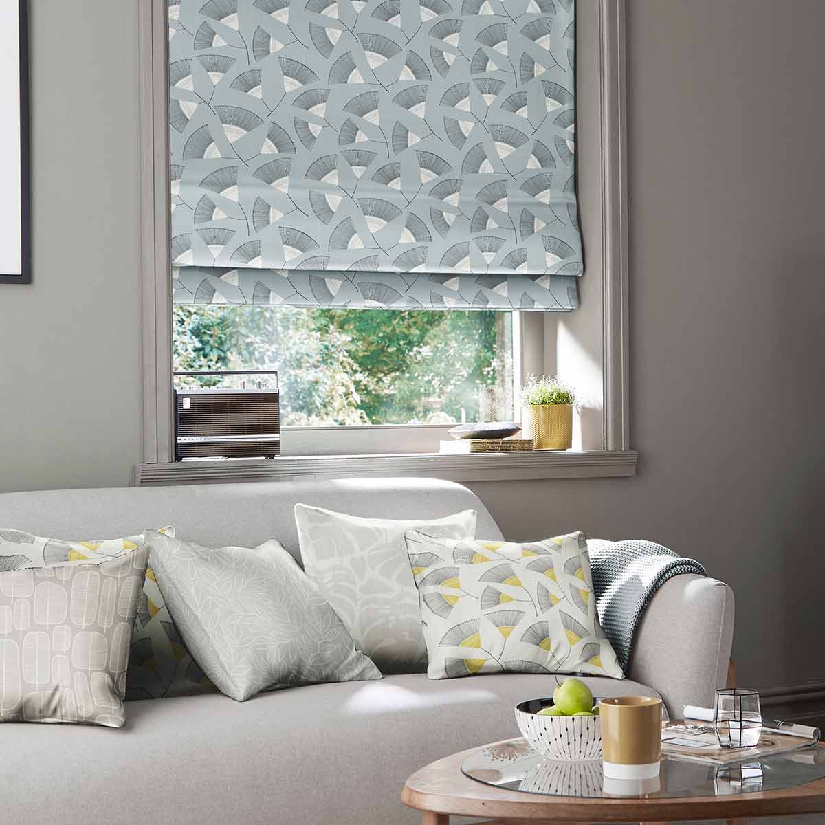 Persia Silversea Roman Blind Persia Silversea Roman Blind